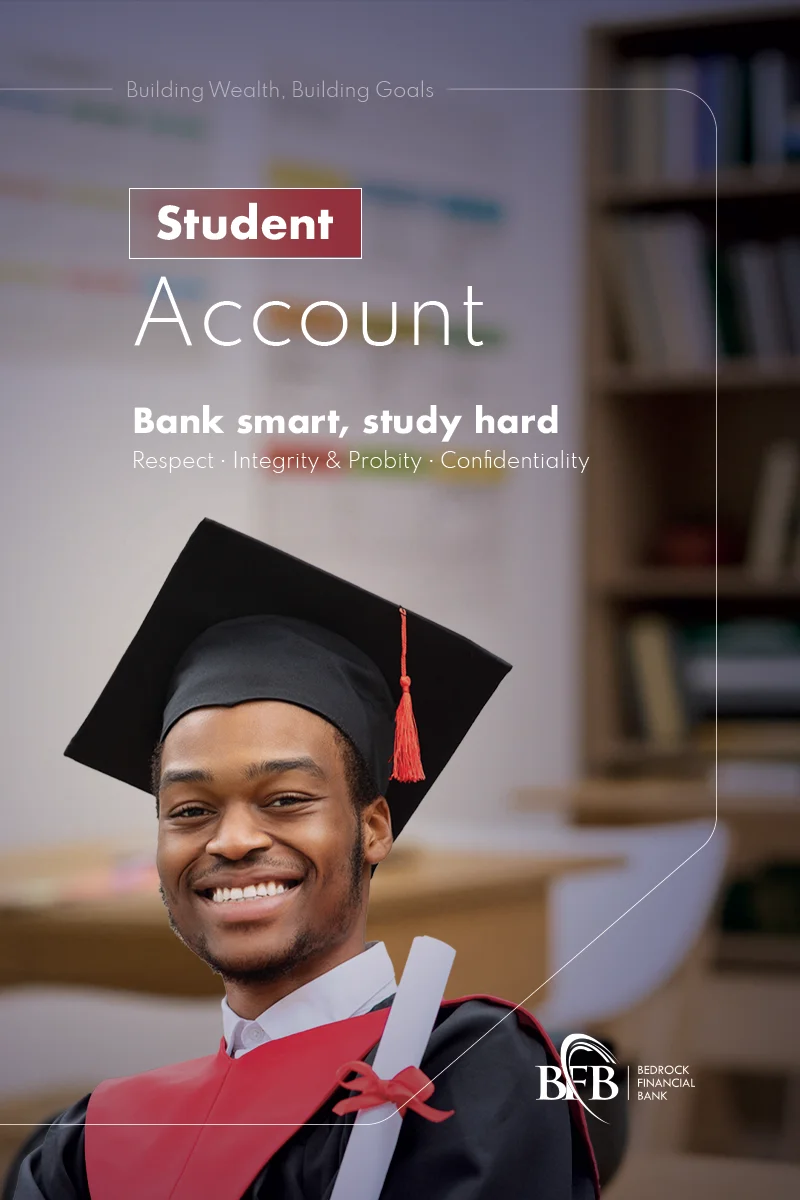 Student Current Account — Bedrock Financial Bank
